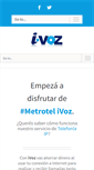 Mobile Screenshot of ivoz.metrotel.com.ar